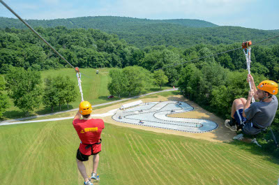 Zipline and GoKarts